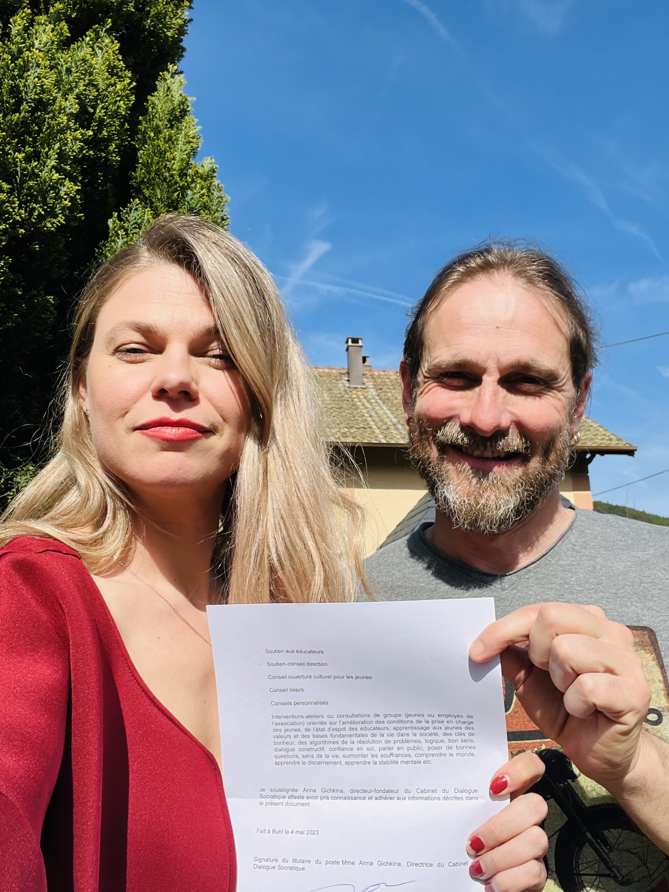 🍾🥂 Contrat de collaboration avec les structures Aileana et Anaelia